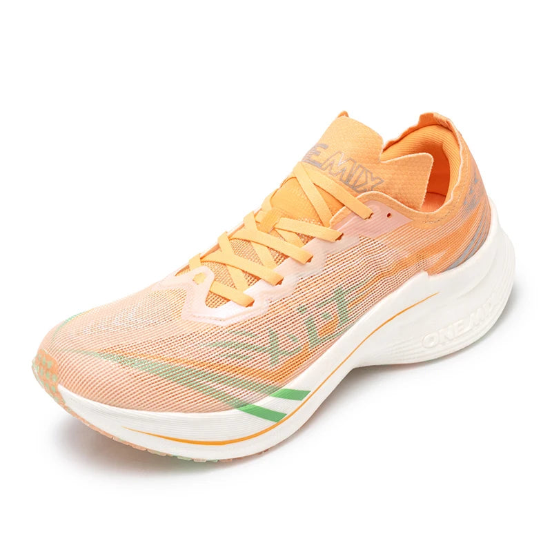 ONEMIX Marathon Scarpe Da Corsa Con Piastra In Carbonio Uomo Antiurto Rimbalzo Ultraleggero E Supporto Stabile