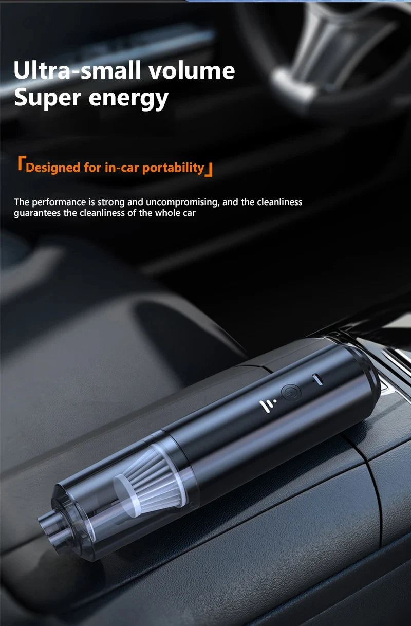 Aspirapolvere Portatile Senza Fili 2 In 1 Potente E Intelligente Per Auto E Casa Pulizia Domestica Versatile
