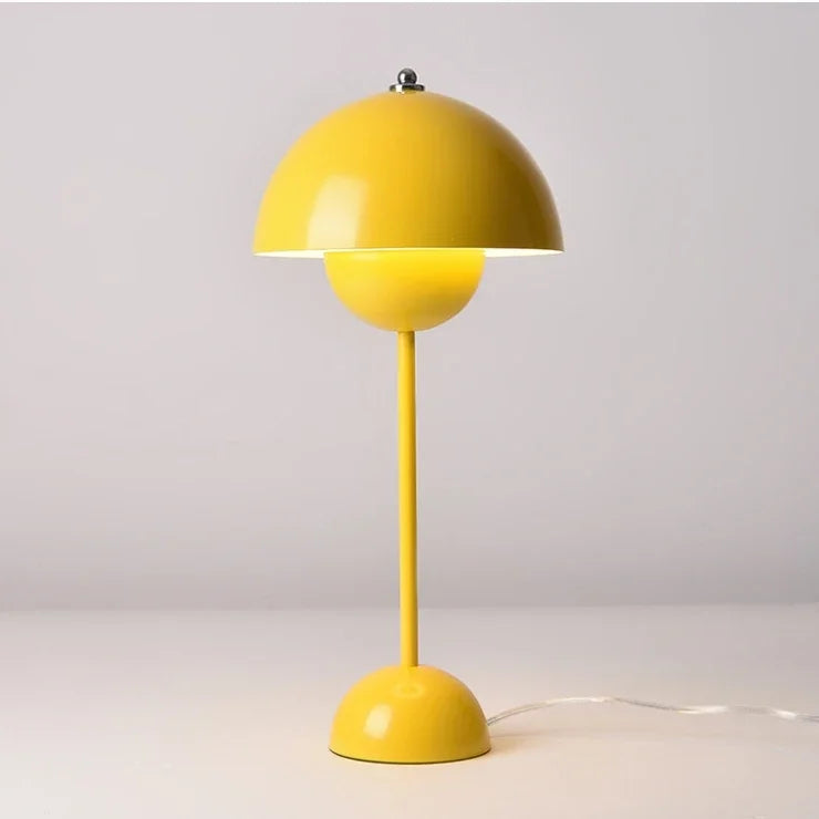 Lampada Da Terra Danish Bud Con Lampadina E27 Per Illuminazione Luce Da Tavolo E Scrivania In Ferro
