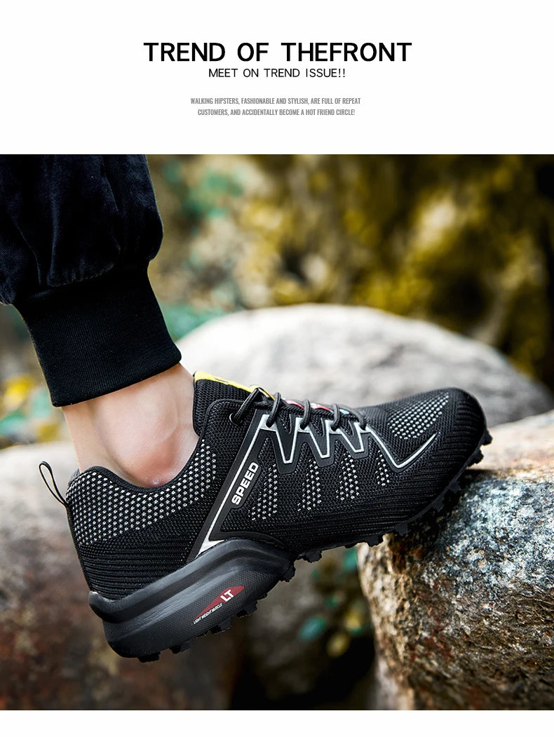 Scarpe Da Ciclismo MTB Traspiranti Uomo Scarpe Da Bicicletta Leggere Per Trekking All'Aperto E Equitazione