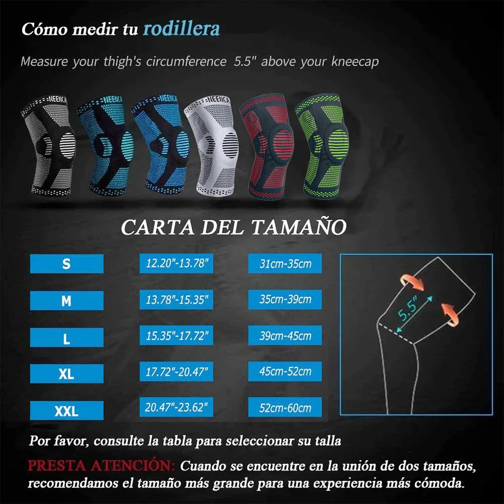 Ginocchiera Protezione Rotula In Silicone Per Atleti Sportivi Compressione Supporto Per Basket