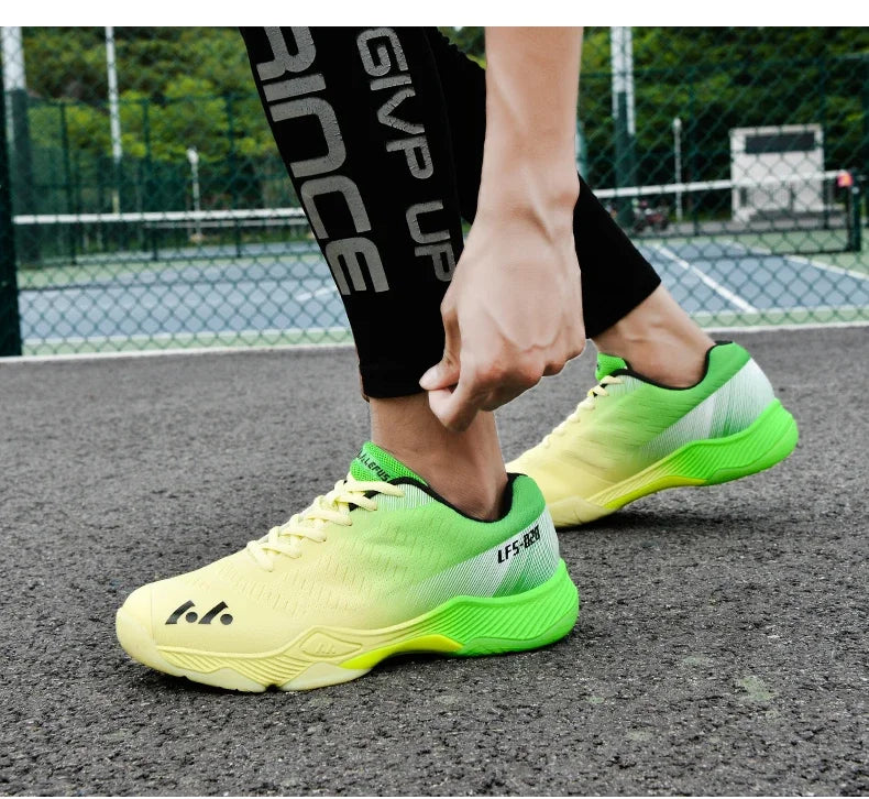 Scarpe Da Badminton Uomo Resistenti Traspiranti Esterno Interni Grandi Dimensioni Pallavolo Professionali Originali Ragazzi