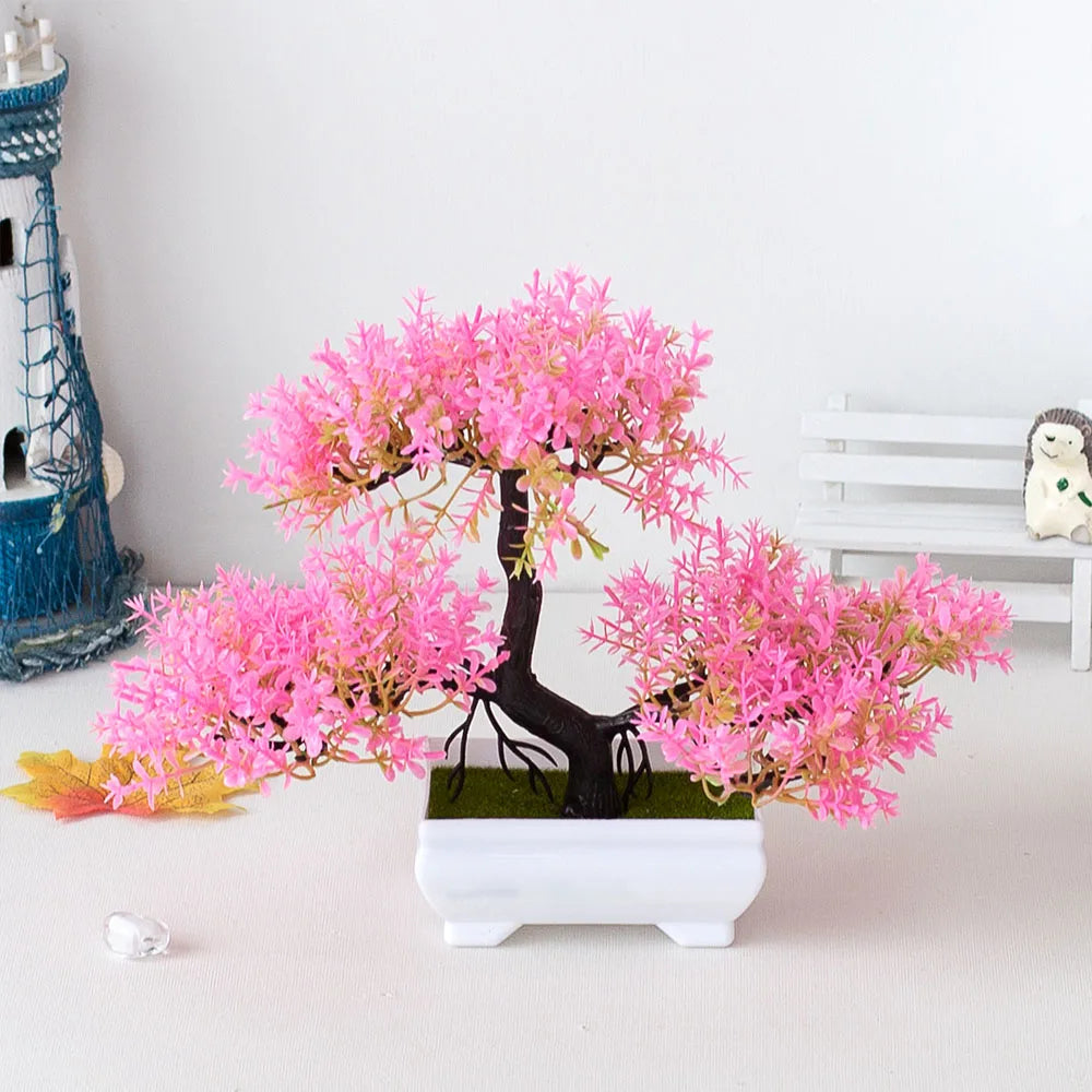 Piante Artificiali Bonsai In Vaso Piccolo Decorazione Da Giardino Zen Per Interni Tavolo Albero Finto Ornamentale