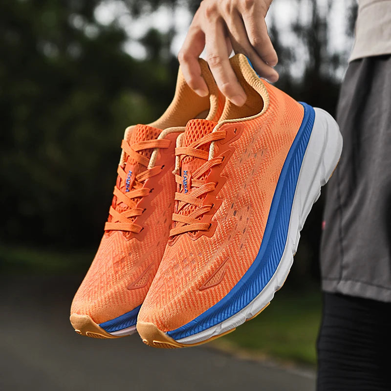 Scarpe Da Corsa Da Uomo Lusso Sneakers Esterno Con Ammortizzazione Mesh Traspiranti Da Ginnastica Fuoristrada Antiscivolo