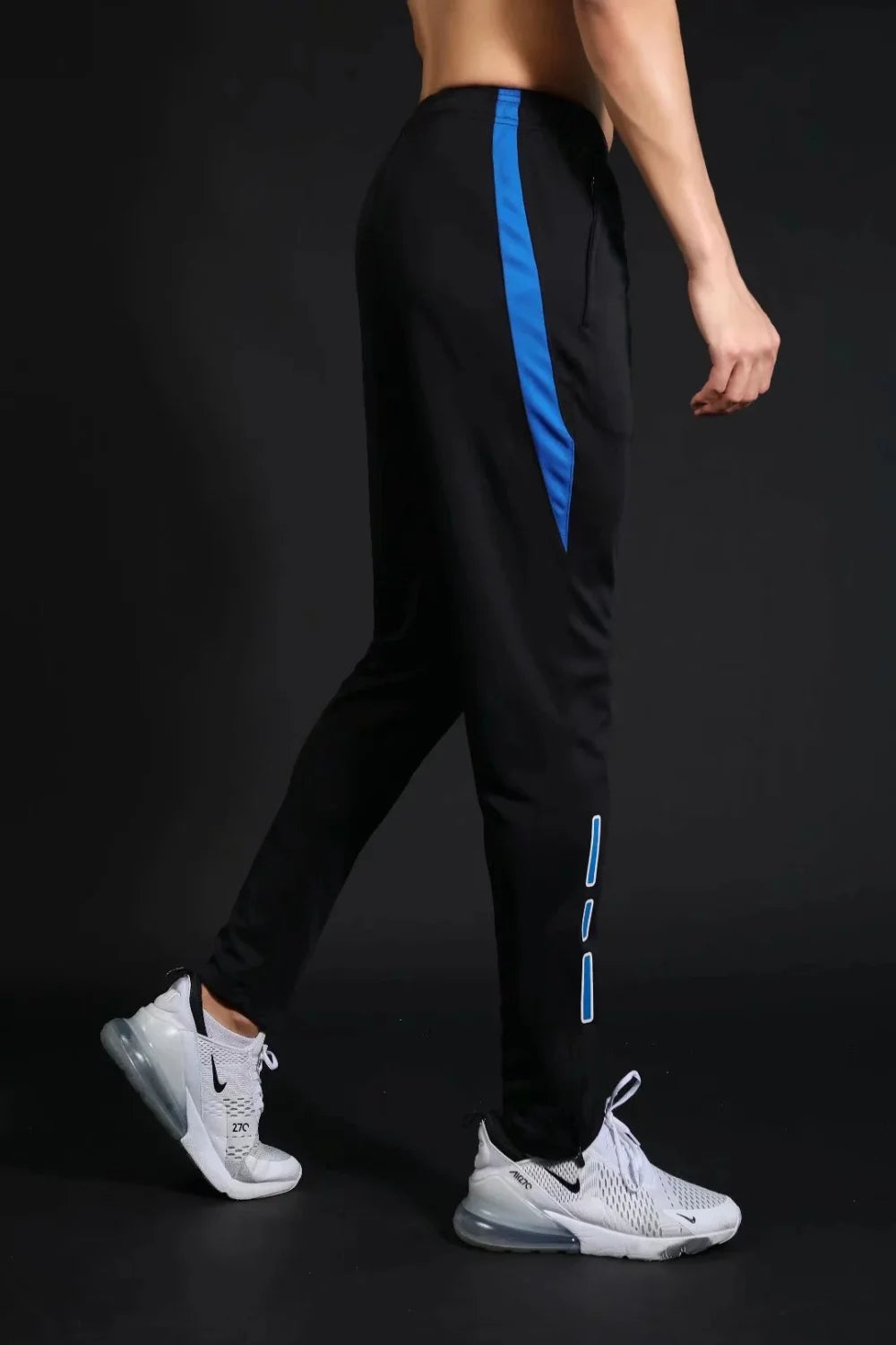 Pantaloni Da Corsa Uomo Abbigliamento Sportivo Pantaloni Da Jogging Elastici Per Palestra Asciugatura Rapida Allenamento