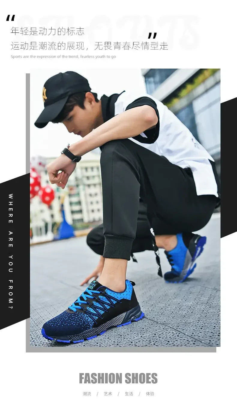 Scarpe Sportive Da Corsa Traspiranti In Mesh Con Suola Spessa Bianco Nero Coreane Per Giovani Passeggio Primavera Estate