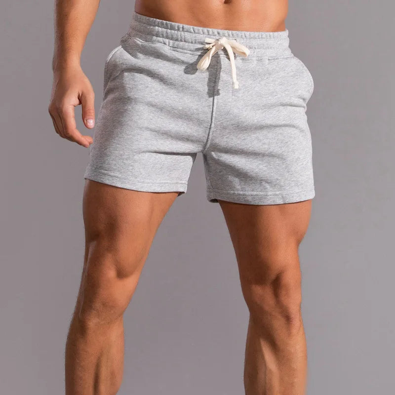 Pantaloncini Da Corsa In Cotone Per Uomo Palestra Fitness Casa Allenamento Yoga Boxer Larghi Pantaloni Corti Sudore