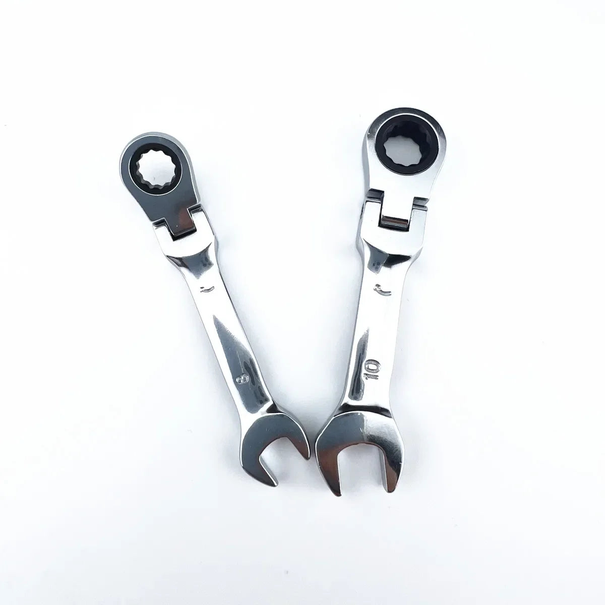 Mini Chiave A Cricchetto Con Manico Corto E Testa Mobile Attrezzo Per Risparmiare Manodopera XMSJ Acciaio Carbonio