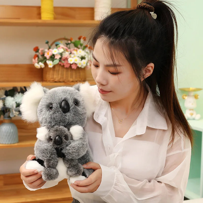 Peluche Koala Morbido Amico Abbraccio Cuscino Peluche Regalo Di Natale Per Bambini