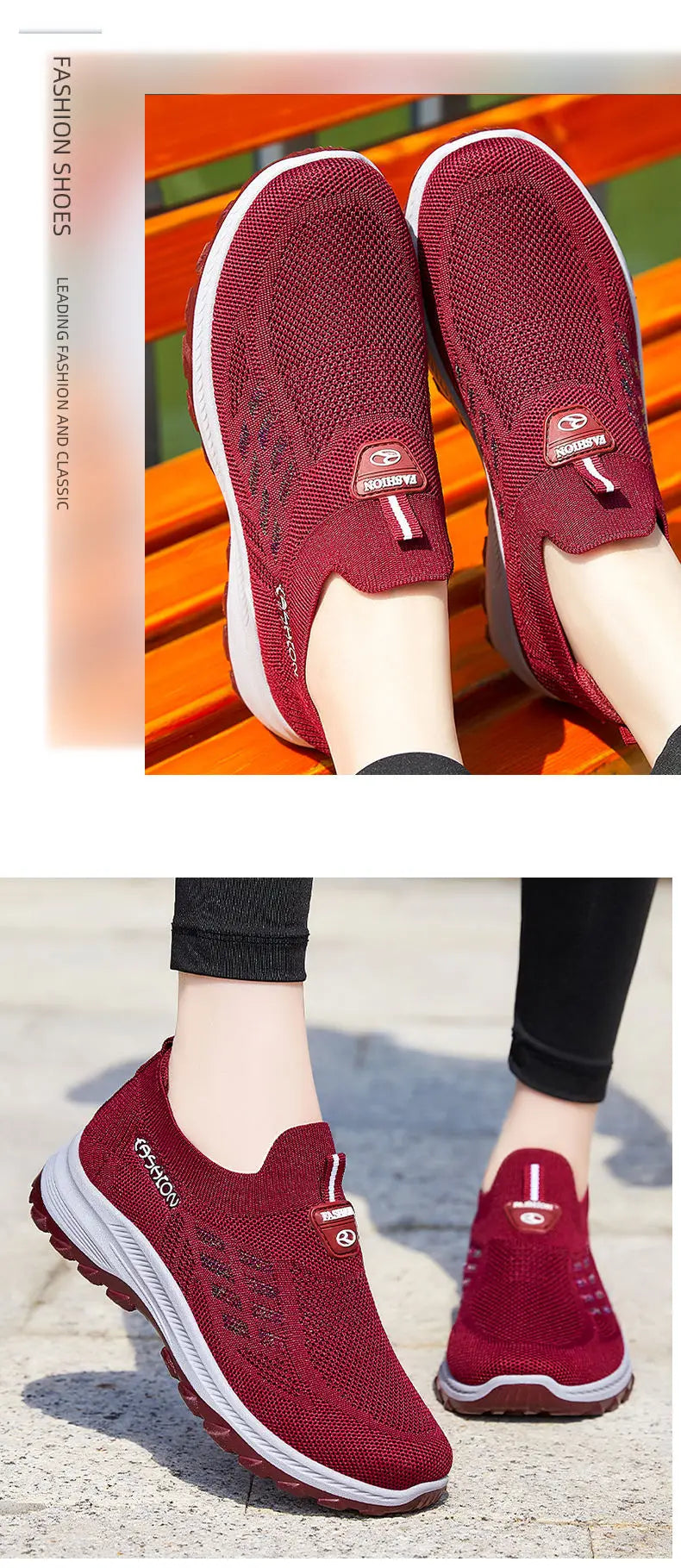 TaoBo scarpe da passeggio 2023 estate nuove scarpe da donna traspiranti senza pizzo suola morbida calzini Sneakers Comfort scarpe sportive da donna Tennis