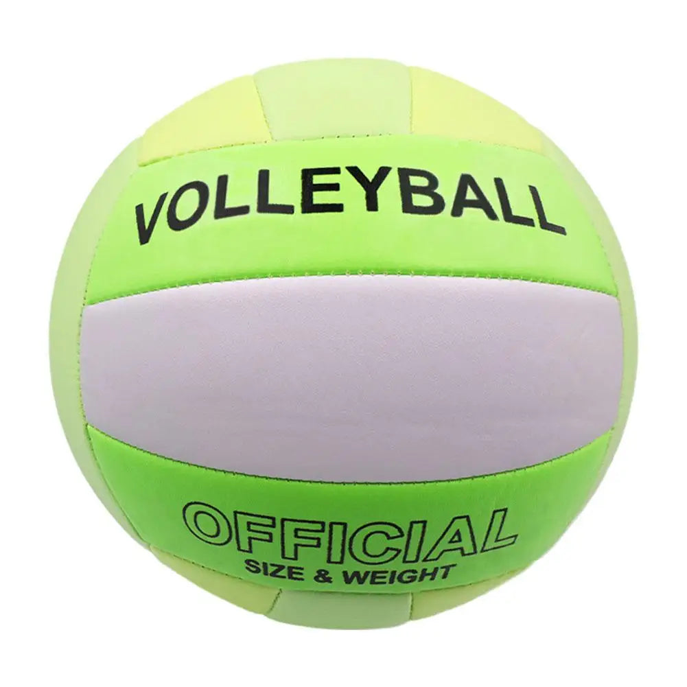 Nuovo Pallone Da Pallavolo Ufficiale Misura 5 Per Allenamento Indoor Outdoor Beach Volley Principianti Spedito Sgonfio