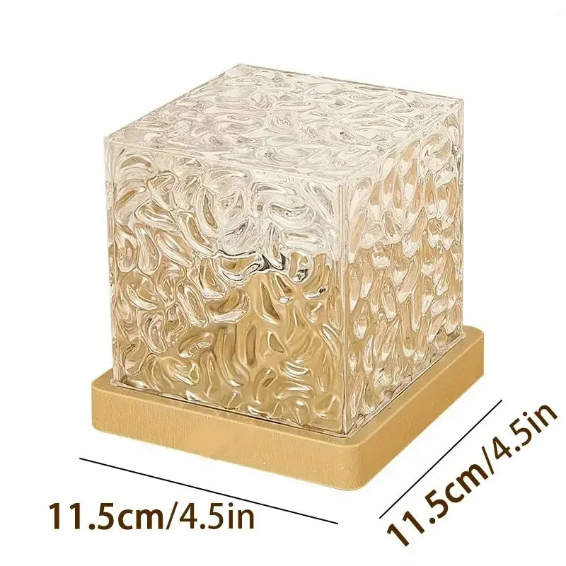 Ondulazioni d'acqua Luci Lampada Proiettore d'acqua dell'oceano Luce Luminorthe lumena Luci Arredamento camera da letto 16 colori Fiamma rotante Luce notturna