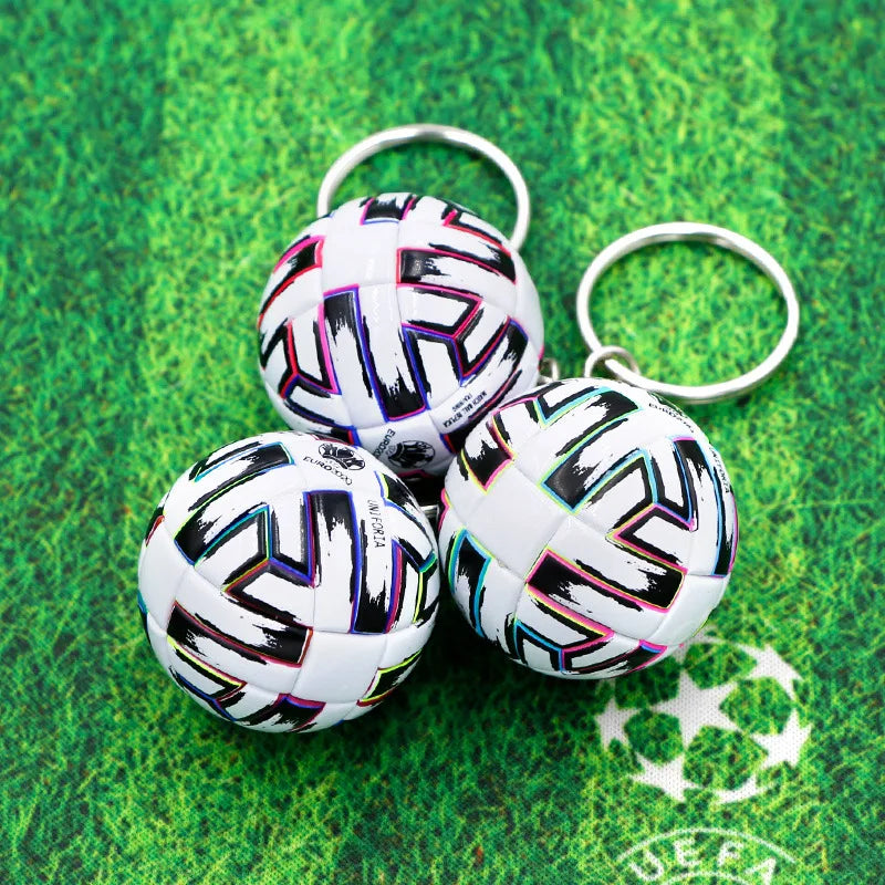 Ciondolo Portachiavi Calcio Souvenir Per Fan Regalo Piccolo Per Attività Scolastiche E Accessori Fai Da Te