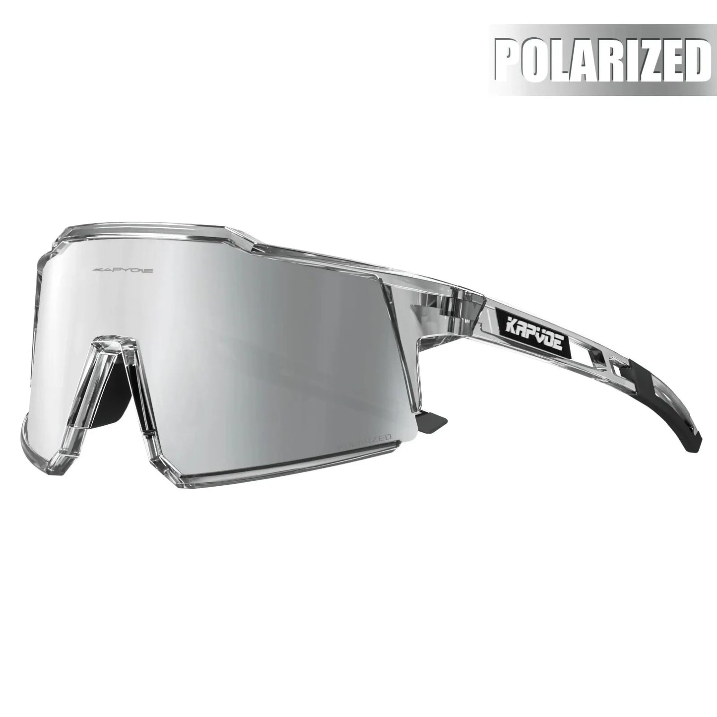 Kapvoe Occhiali Da Ciclismo Polarizzati UV400 Leggeri Per Bici Strada MTB Attrezzatura Sportiva
