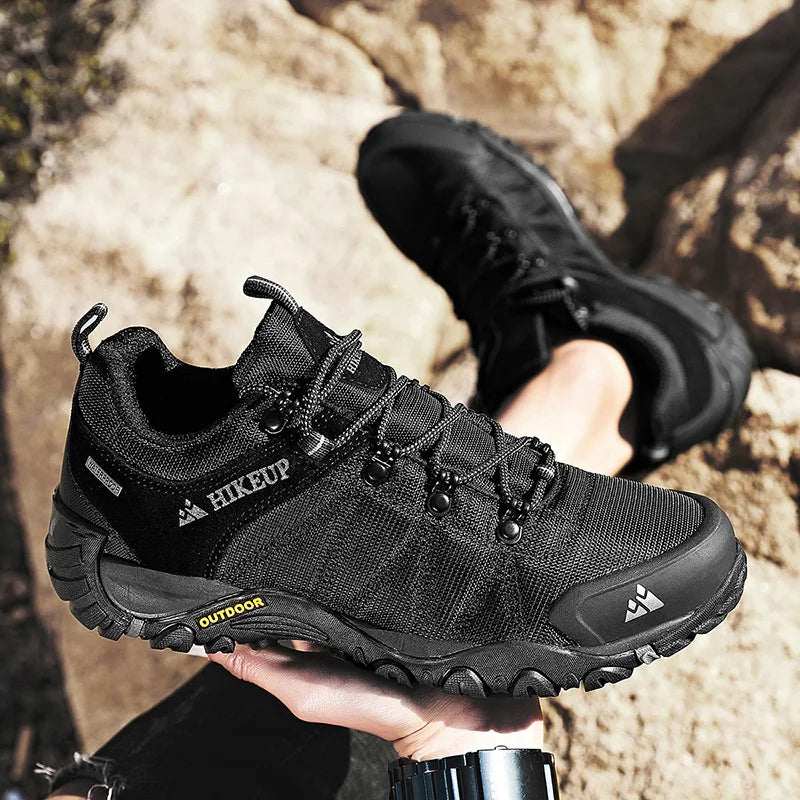 Scarpe Trekking Uomo Antiscivolo Traspiranti Esterno Resistente Agli Spruzzi Arrampicata Sneaker Montagna Turismo