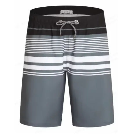 Pantaloncini da Spiaggia con Grafica Sfumata per Uomo Pantaloncini da Surf 3D Colorati e Pantaloni Corti Estivi Vacanza