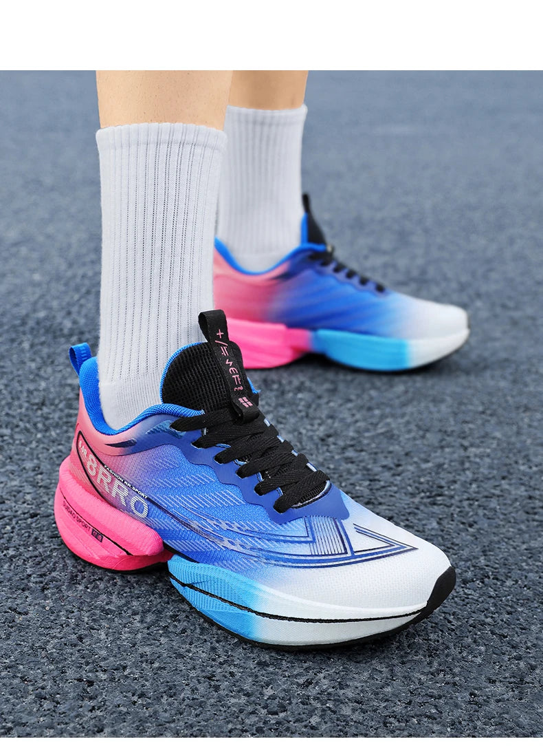 Scarpe da Corsa Sportive Unisex per Maratona Traspiranti Leggere Comode Sneakers Atletiche con Ammortizzazione ad Aria