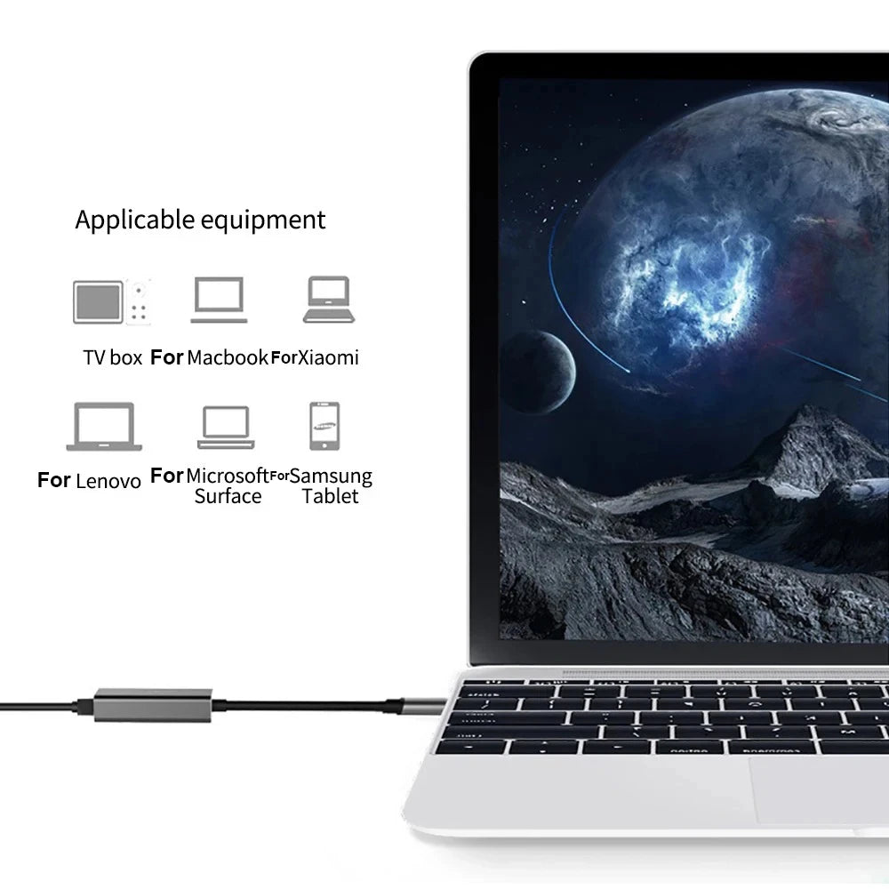 Adattatore Ethernet USB 3 0 1000 Mbps RJ45 LAN Per PC MacBook Windows 10 11 Cavo USB Ethernet Xiaomi
