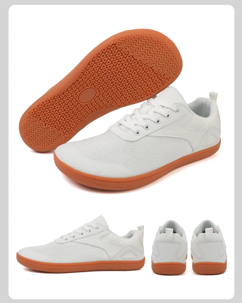 Scarpe Da Passeggio Traspiranti In Mesh Unisex A Punta Larga Per Uomo Comode Scarpe Sportive Per Esterni