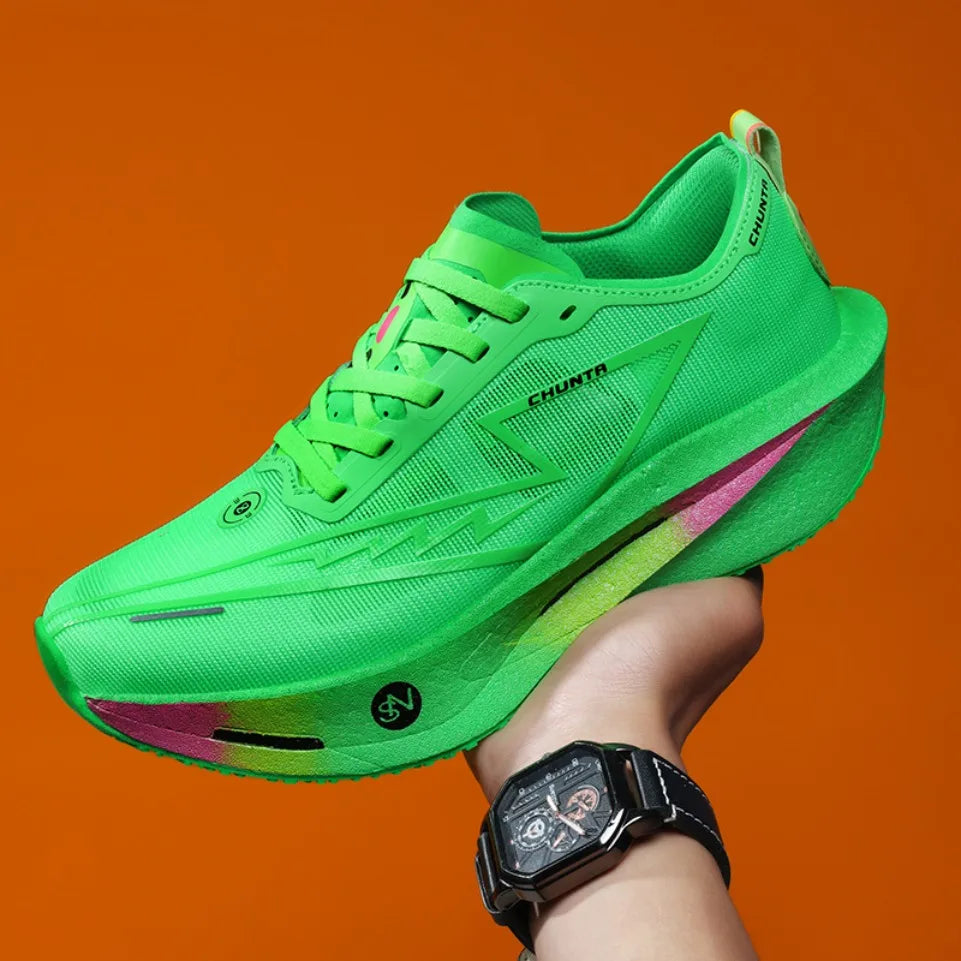 Scarpe Da Corsa Con Piastra In Carbonio Leggere Traspiranti Per Maratona Uomo E Donna Scarpe Atletiche Confortevoli
