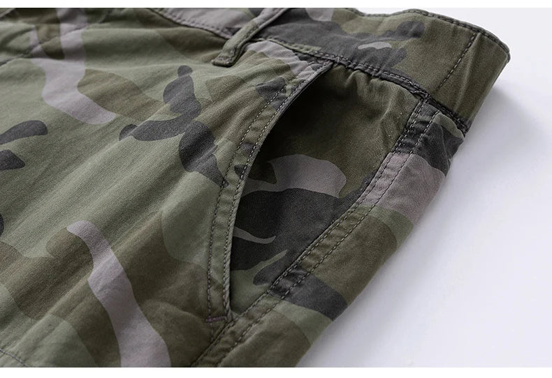 Pantaloncini Cargo Estivi Da Uomo In Cotone Con Tasche Multitasche Per Spiaggia E Tempo Libero Casual Primavera