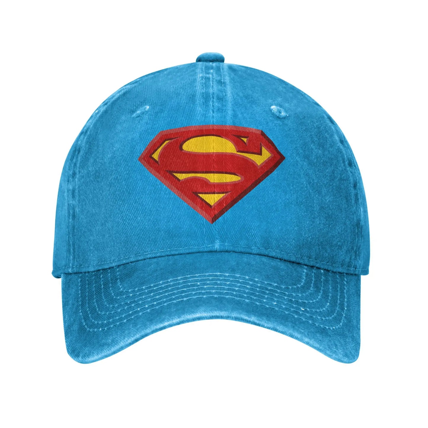 Berretti Da Baseball Unisex Con Logo Superman Estivo Retro Cosplay Stile Vintage Autentico