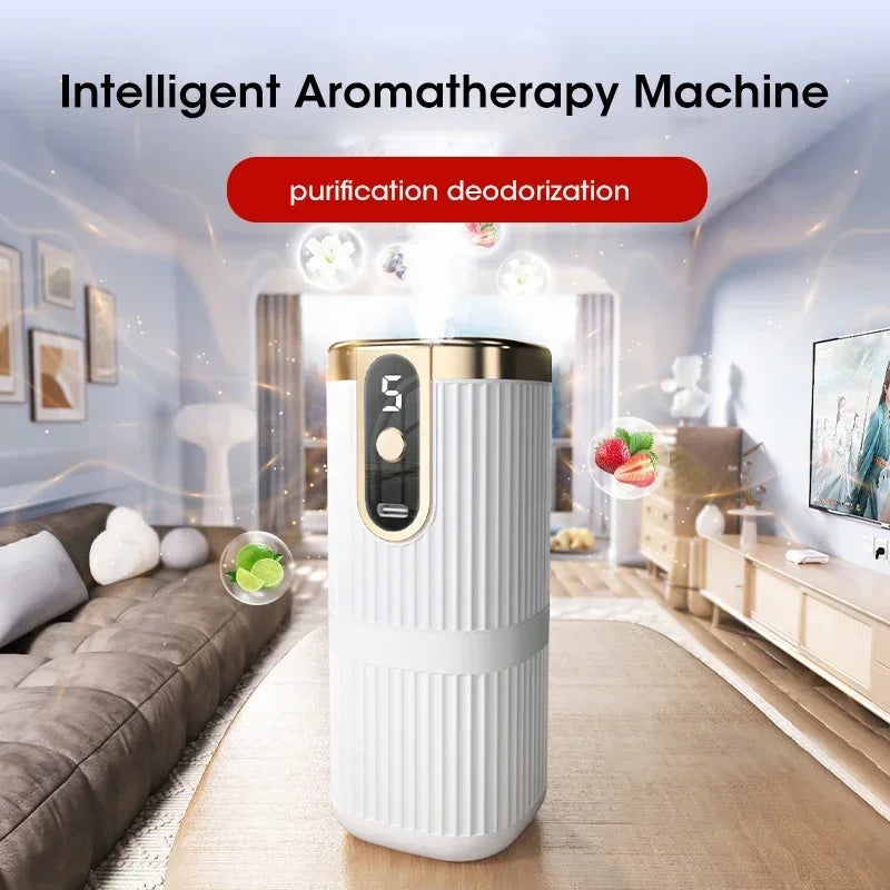 Mini Diffusore Di Oli Essenziali Ricaricabile 5 Marce Per Aromaterapia Umidificatore A Nebbia Grande Per Casa Ufficio
