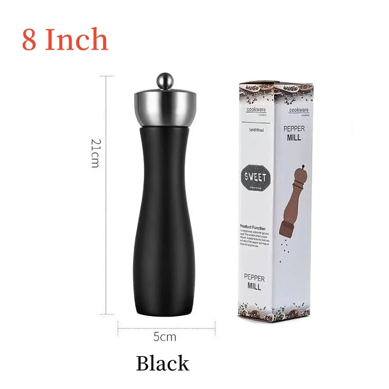 Set Di Macinapepe Manuale Per Sale E Pepe In Ceramica Regolabile Con Testa In Acciaio Inossidabile 304 Domestiche