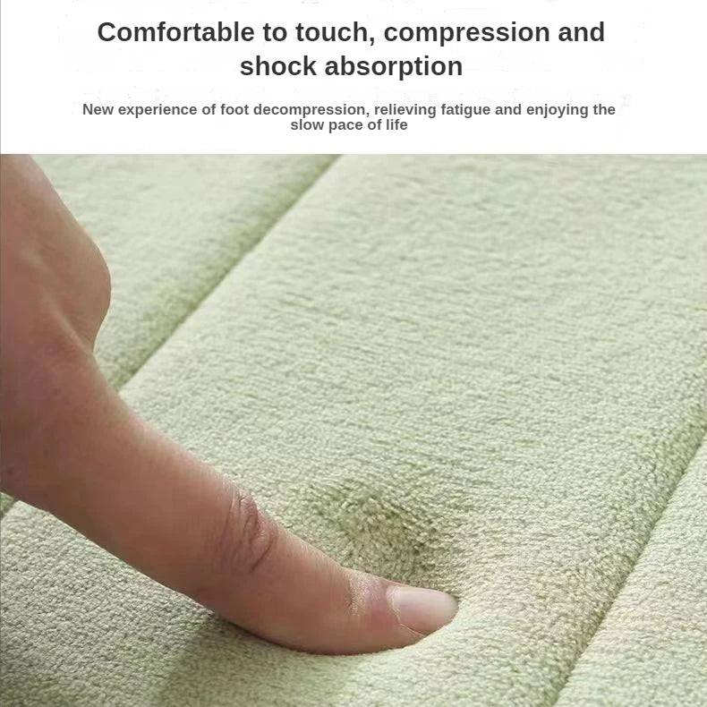 Tappetino Da Bagno Antiscivolo Super Assorbente Morbido Per Porta Camera Da Letto Cucina Bagno In Polyester