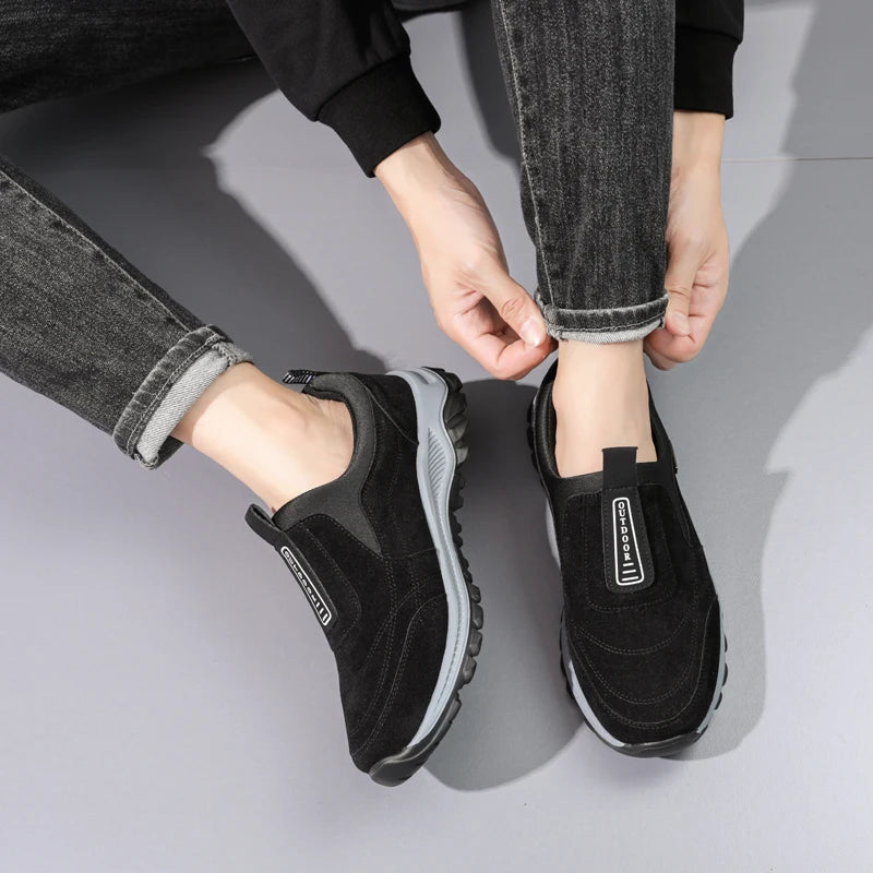 Scarpe Da Ginnastica Da Uomo Traspiranti Leggere Antiscivolo Per Esterni Indistruttibili Di Alta Qualità Per Corsa