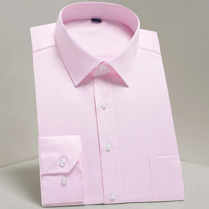 Camicie Da Uomo Eleganti Payel Semi Formale A Maniche Lunghe Con Abbottonatura E Cuciture A Contrasto