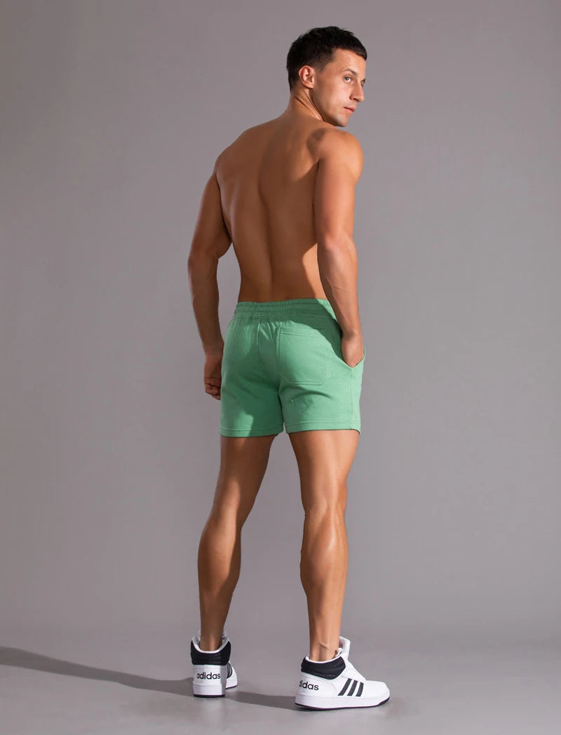 Pantaloncini Sportivi Casual Da Uomo In Cotone Con Tasche E Asciugatura Rapida Per Palestra Jogging Running Spiaggia 4XL