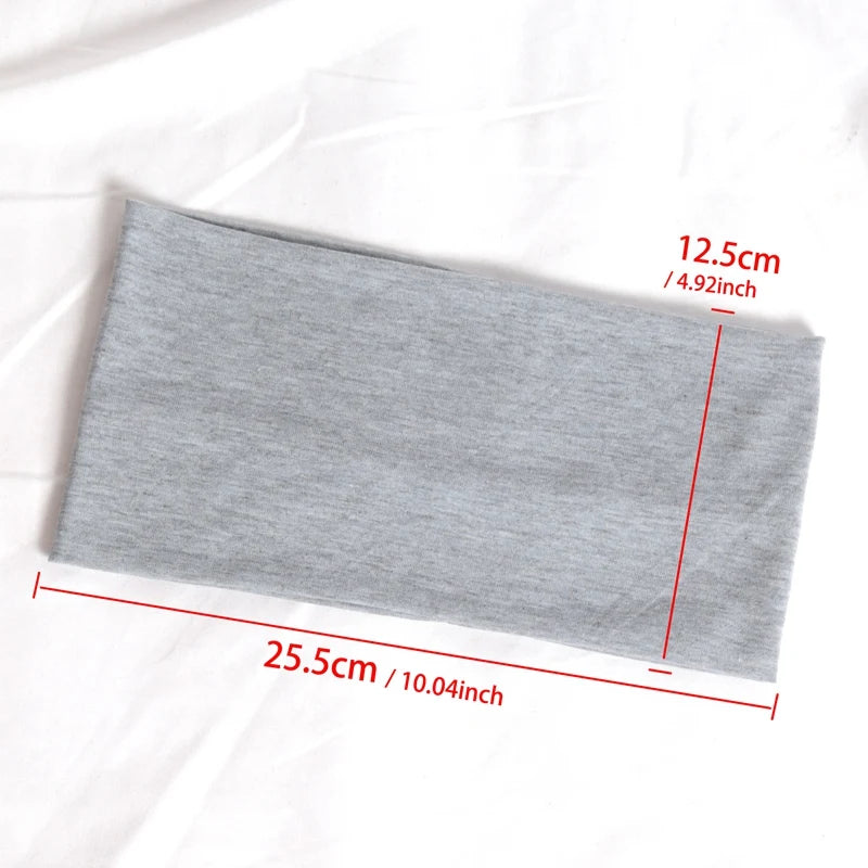 Fascia Larga Multifunzionale per Sport Fitness Ciclismo Yoga Moda per Capelli Morbida Lavorata a Maglia per Donna Ragazza