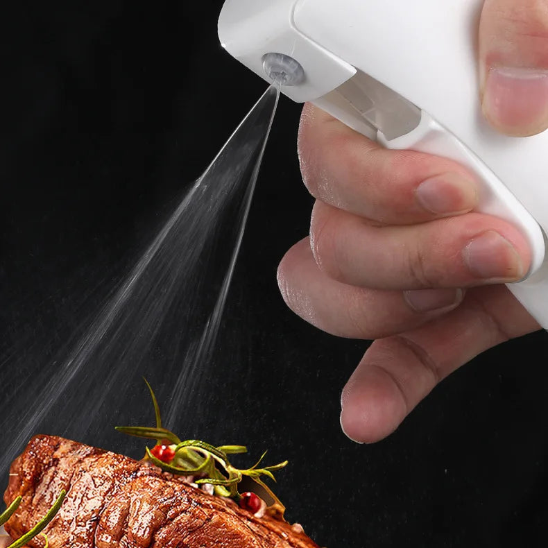 Bottiglia Spray Olio Da Cucina Riutilizzabile Ecologica In PET 200 Ml 300 Ml 500 Ml Spruzzatore Olio Di Oliva