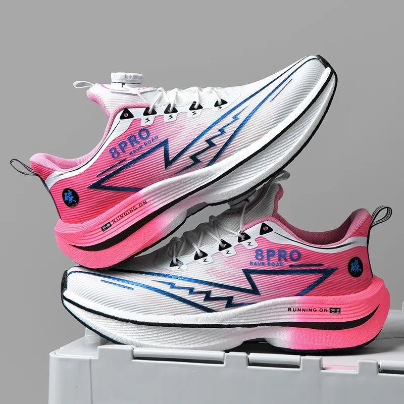 Scarpe Da Corsa Professionali Con Piastra In Carbonio Per Maratona Traspiranti Leggere Sneakers Comode Per Uomo E Donna
