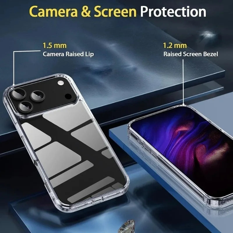 Custodia Protettiva Antiurto Antigraffio Angoli Rinforzati Per IPhone 17 Pro Max E Air 17 16 15 14 13 12 11 Pro Max