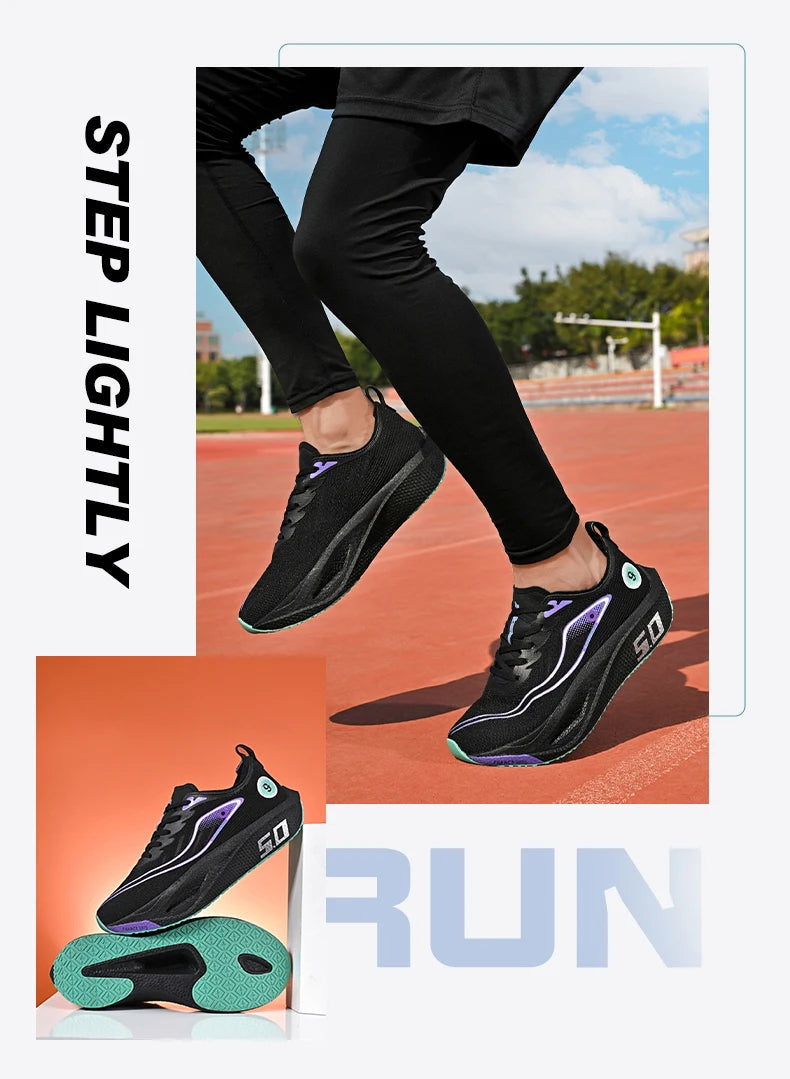 Scarpe Da Corsa Sportive Unisex Traspiranti Comfort Outdoor Nero Taglia 10 Per Uomo E Donna