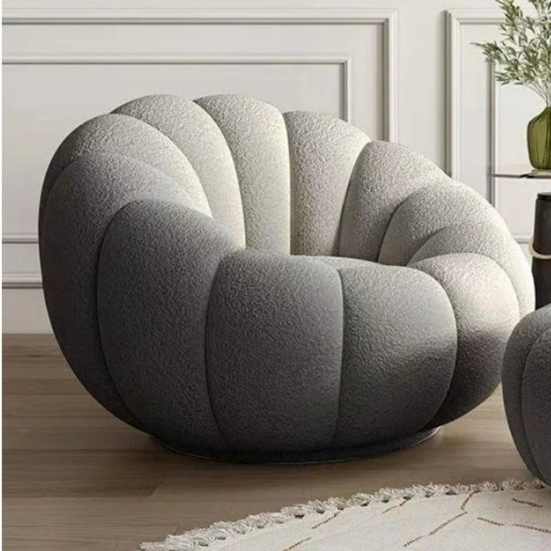 Divano Pigro A Forma Di Zucca Per Soggiorno E Letto Lusso Morbido Design Moderno Nordico Decorazioni Per Casa