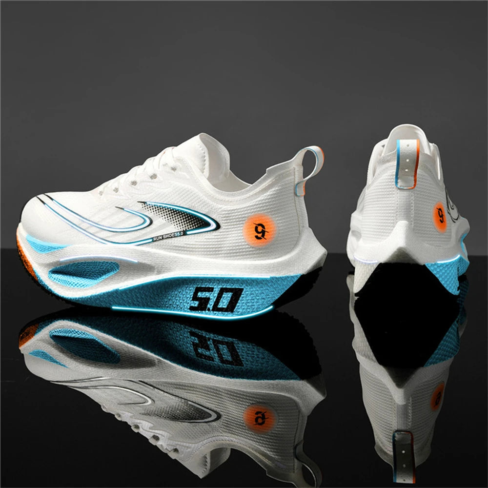 Scarpe Da Corsa Leggere Traspiranti In Mesh Da Uomo Scarpe Da Ginnastica Atletiche Antiscivolo Per Sport All'Aperto E Jogging