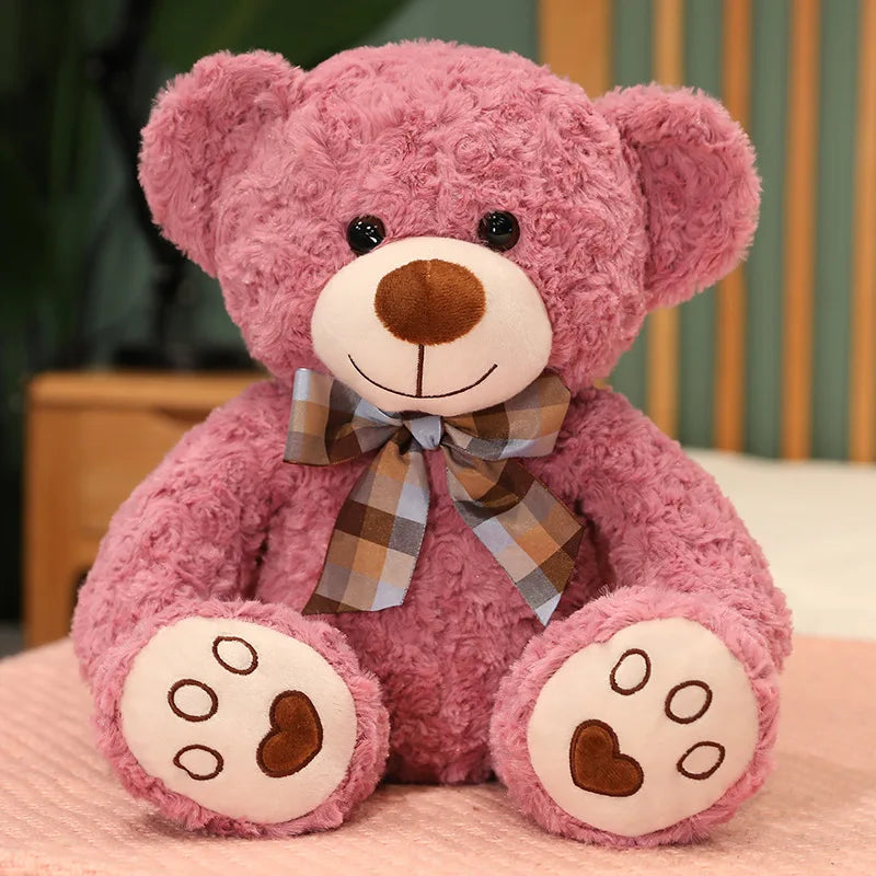 Orso Peluche Con Papillon Kawaii 35 50 60 Cm Cuscino Morbido Per Bambini Ragazze Regalo Perfetto Per Bimbi E Ragazze