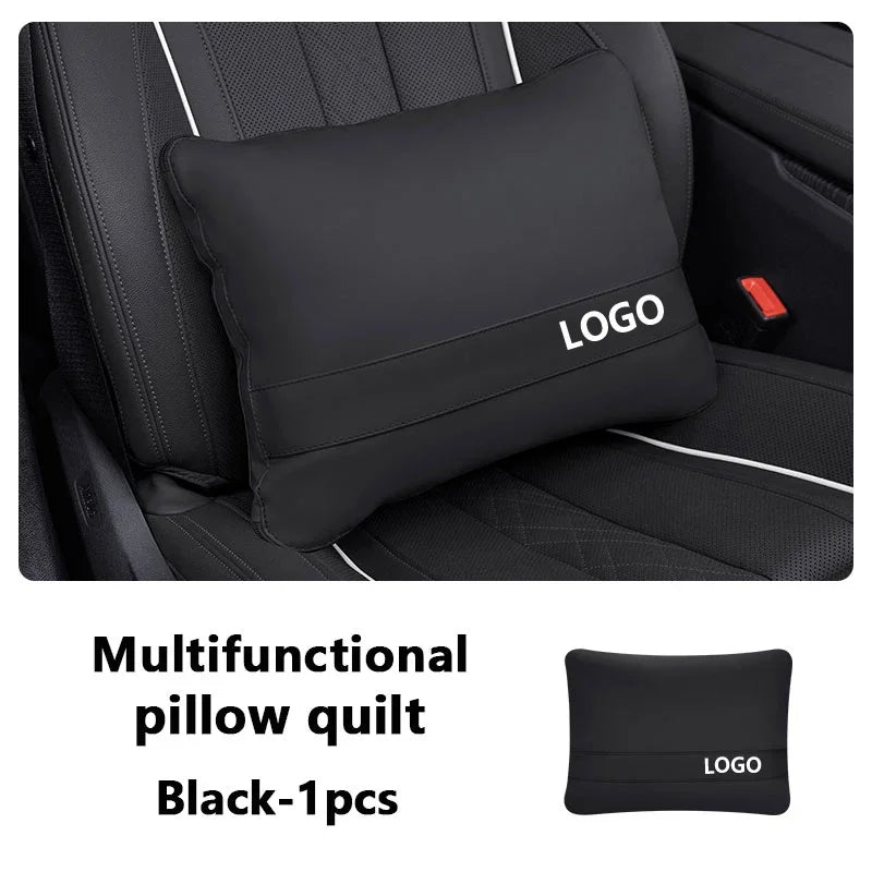 Cuscino Lombare Pieghevole Multifunzionale Per Auto Con Cuscino Trapuntato E Coperta Interna