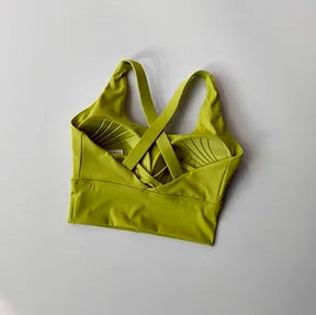 Reggiseno Sportivo Tutto In Uno Alta Intensità Antiurto Per Corsa Yoga Fitness Estivo WX238