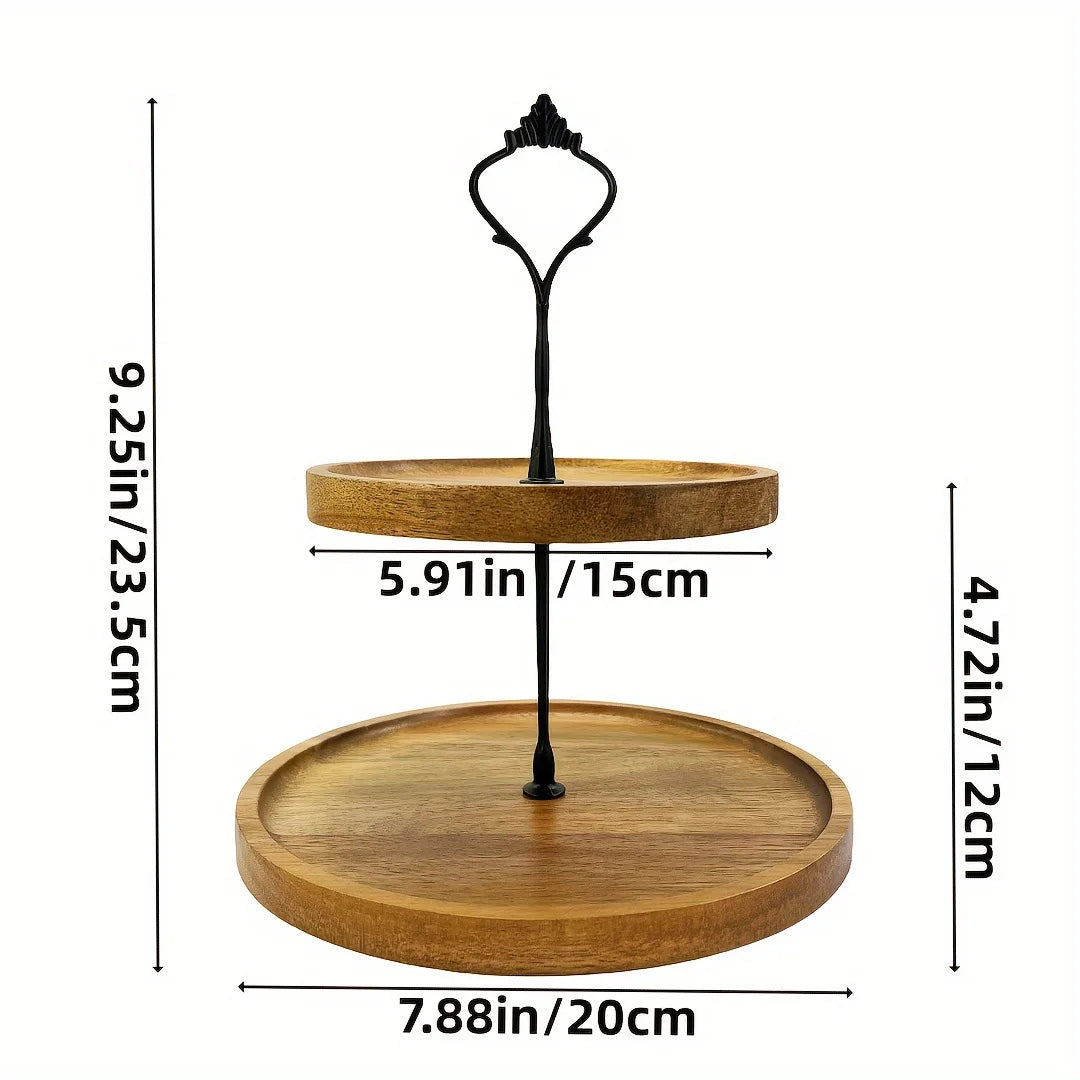 Piatto Di Frutta Giapponese In Legno Massello Rotondo Vassoio Snack Multidimensionale Ad Alto Valore Allingrosso