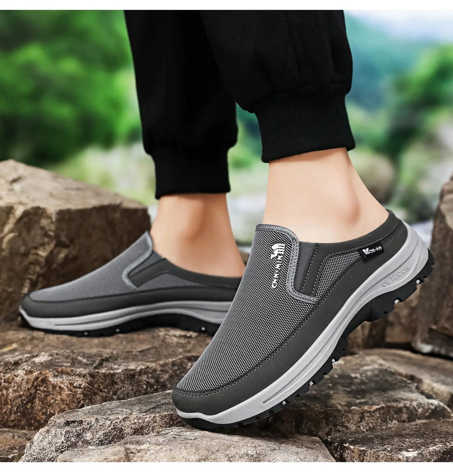 Scarpe Da Uomo Primavera 2026 Nuove Versatili Casual Mezzo Calzino Comode Traspiranti Anti Odore Taglie 39 47
