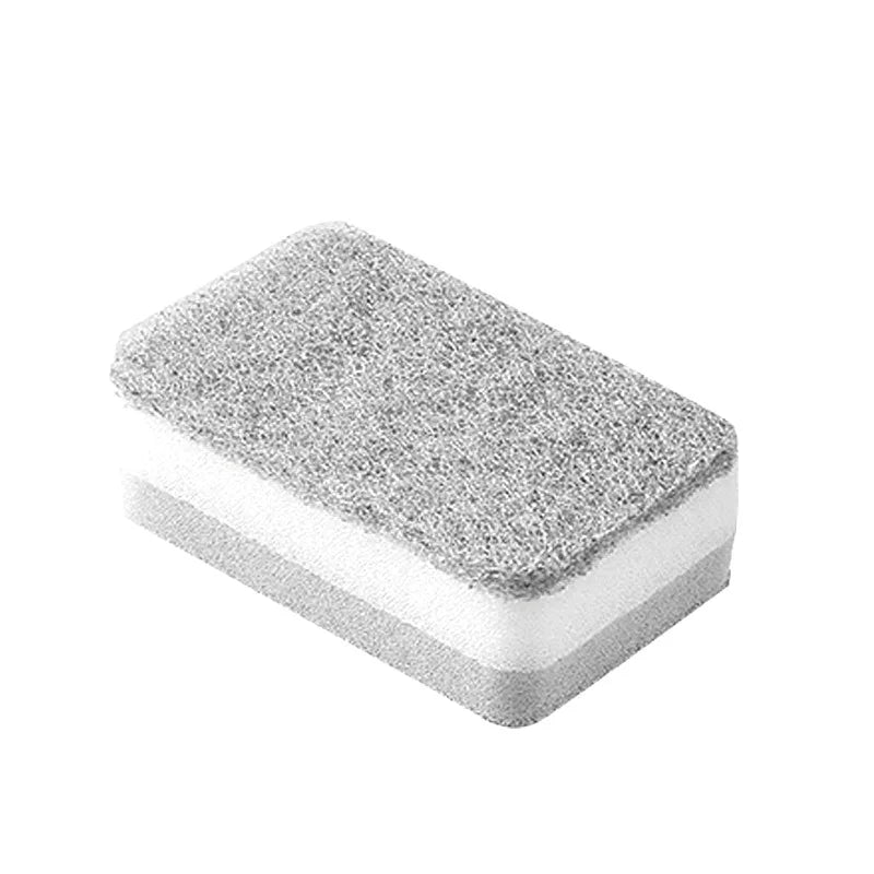 Spugna Doppia Faccia Grigio Abrasivo Resistente Allo Sporco Per Pulizie Professionali In Cucina