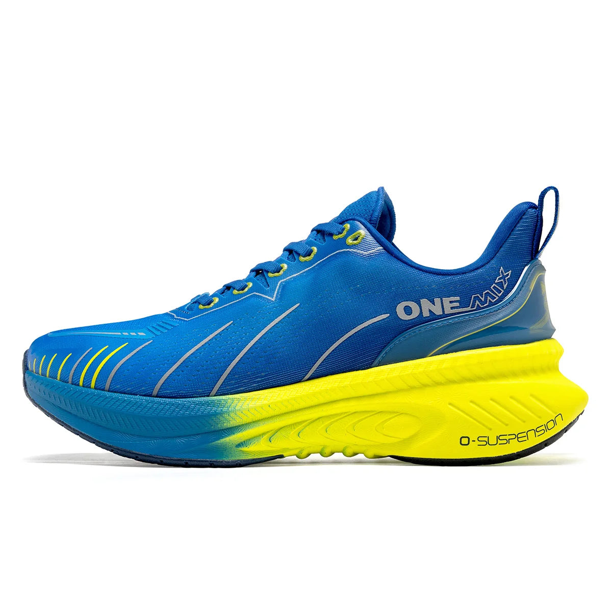 ONEMIX 21608A Scarpe Trail Da Uomo Blu Antiscivolo Scarpe Sportive Invernali Calde Per Allenamento All'Aperto
