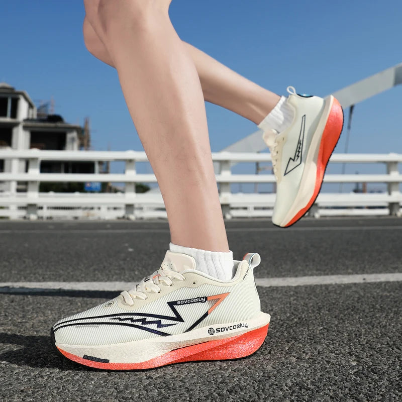 Scarpe Da Corsa 2026 Con Piastra In Carbonio Completa Per Maratona Unisex Leggere Ammortizzate Traspiranti Professionali