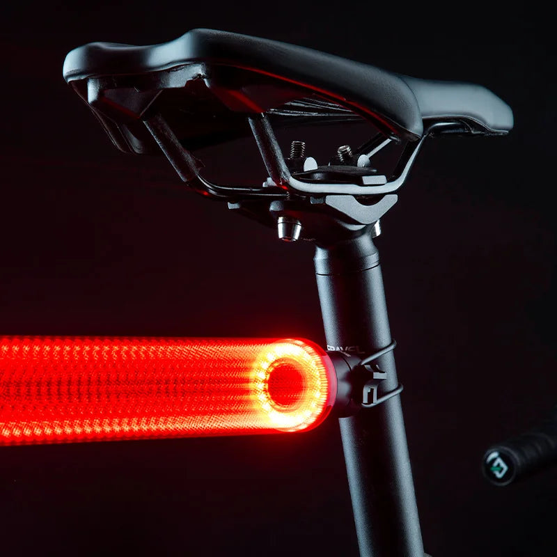 ROCKBROS Fanale Posteriore Per Bicicletta Intelligente Ricaricabile Tipo C Impermeabile IPX7 Per Guida Notturna