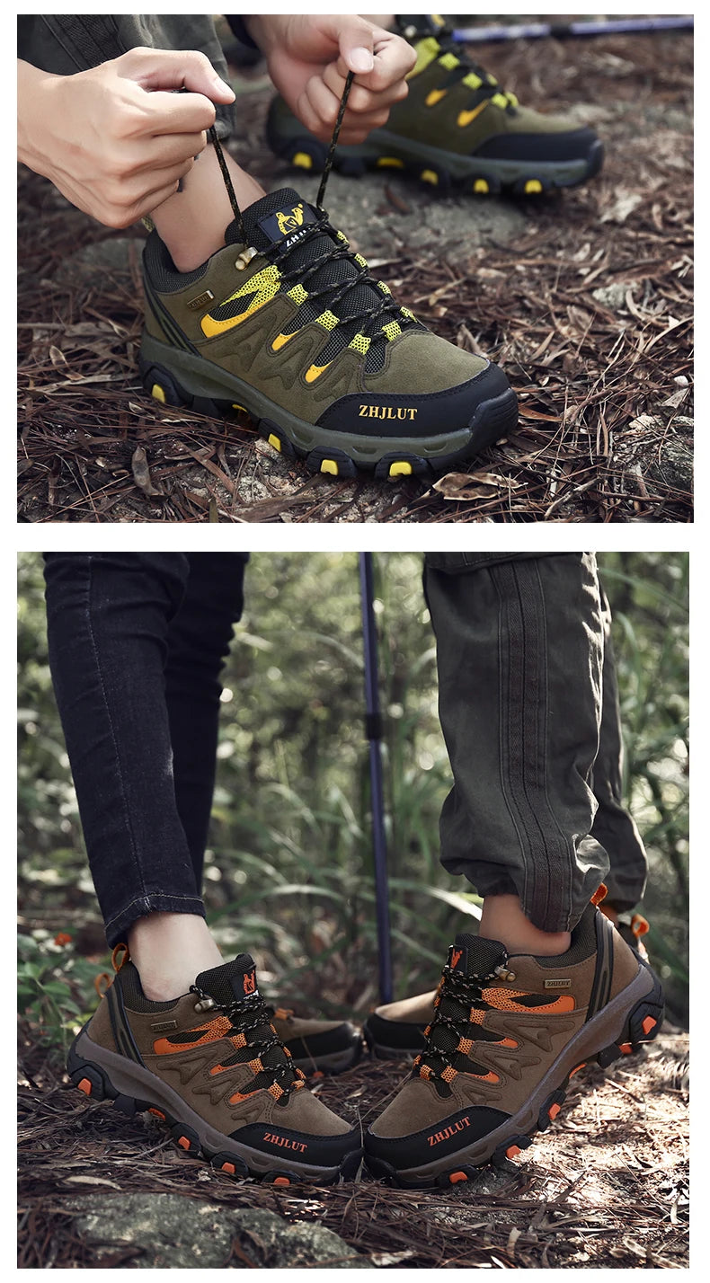 Stivali Da Trekking Da Montagna Per Uomo E Donna Scarpe Passeggio Resistenti All Usura Scarpe Da Arrampicata Estiva