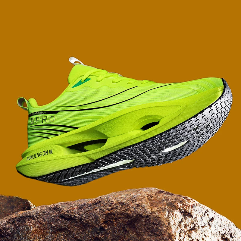 Scarpe Da Corsa Su Strada Casual Da Uomo Comode E Alla Moda Con Lacci Design Basso Con Suole Antiscivolo
